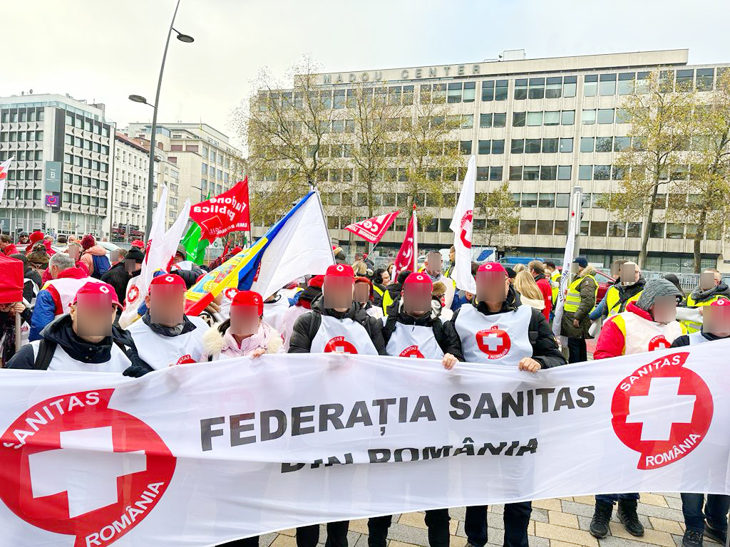 stirisurse.ro lupta pentru drepturi federatia sanitas si protestele pentru majorarea salariilor in sistemul sanitar